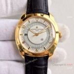 Replica Swiss Vacheron Constantin Geneve Watch Yellow Gold White Face